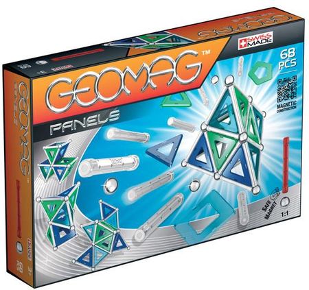 Geomag Klocki Magnetyczne Kids Panele 68el. GEO-452