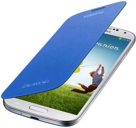 Samsung Flip Cover do Galaxy S4 Niebieski (EF-FI950BCEGWW)