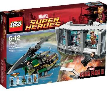 LEGO Super Heroes 76007 Iron Man: Atak Na Posiadłość W Malibu