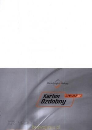 Michalczyk I Prokop Karton Ozdobny Dz109-B/25/ [408362]