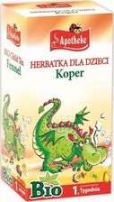 Apotheke Herbata dla dzieci koper BIO 20x1,5g w rankingu najlepszych
