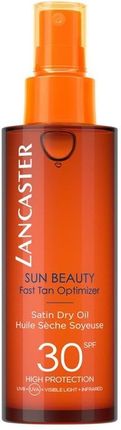 Lancaster Sun Beauty Satin Sheen Oil Fast Tan Optimizer Olejek przyspieszający opalanie SPF30 150 ml
