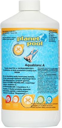 Planet Pool Aquablanc A Płyn do dezynfekcji wody basenowej 1l