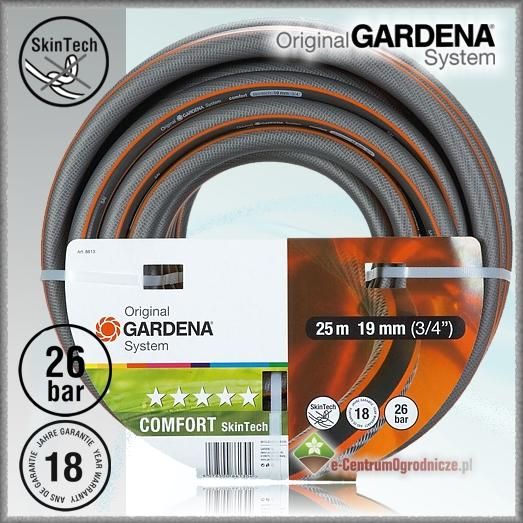Gardena Wąż Ogrodowy SkinTech Comfort 3/4" 25m (8613) Ceny i opinie