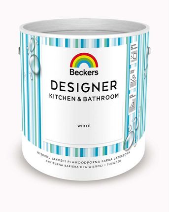 Tikkurila Designer Kitchen&bathroom White  2,5l