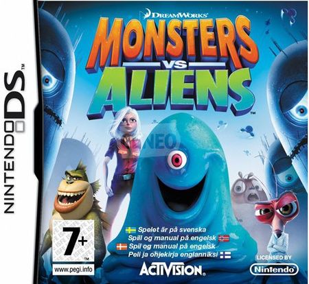 Monsters vs. Aliens (Gra NDS)