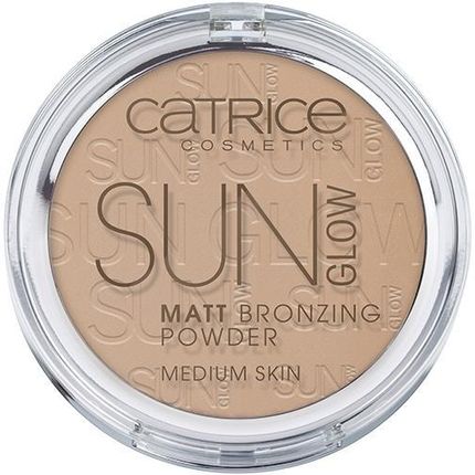 Catrice Sun Glow Matt Bronzing Powder Puder brązujący 030 MEDIUM BRONZE