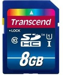 Transcend SDHC 8GB Class 10 UHS-I (TS8GSDU1)