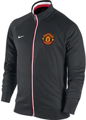 ウェア Nike MANCHESTER UNITED M size Kurtka puchowa Nike Manchester United Czarna