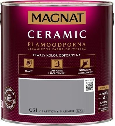 Magnat Ceramic C31 Grafitowy Marmur 2,5L