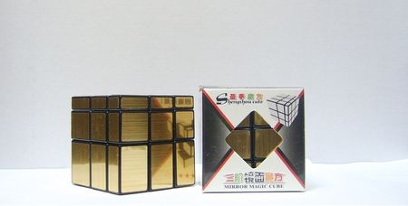 Shengshou Kostka Rubika Mirror gold