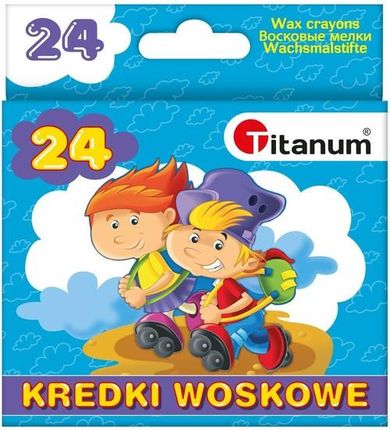 Astra Kredki Woskowe 24 kolory