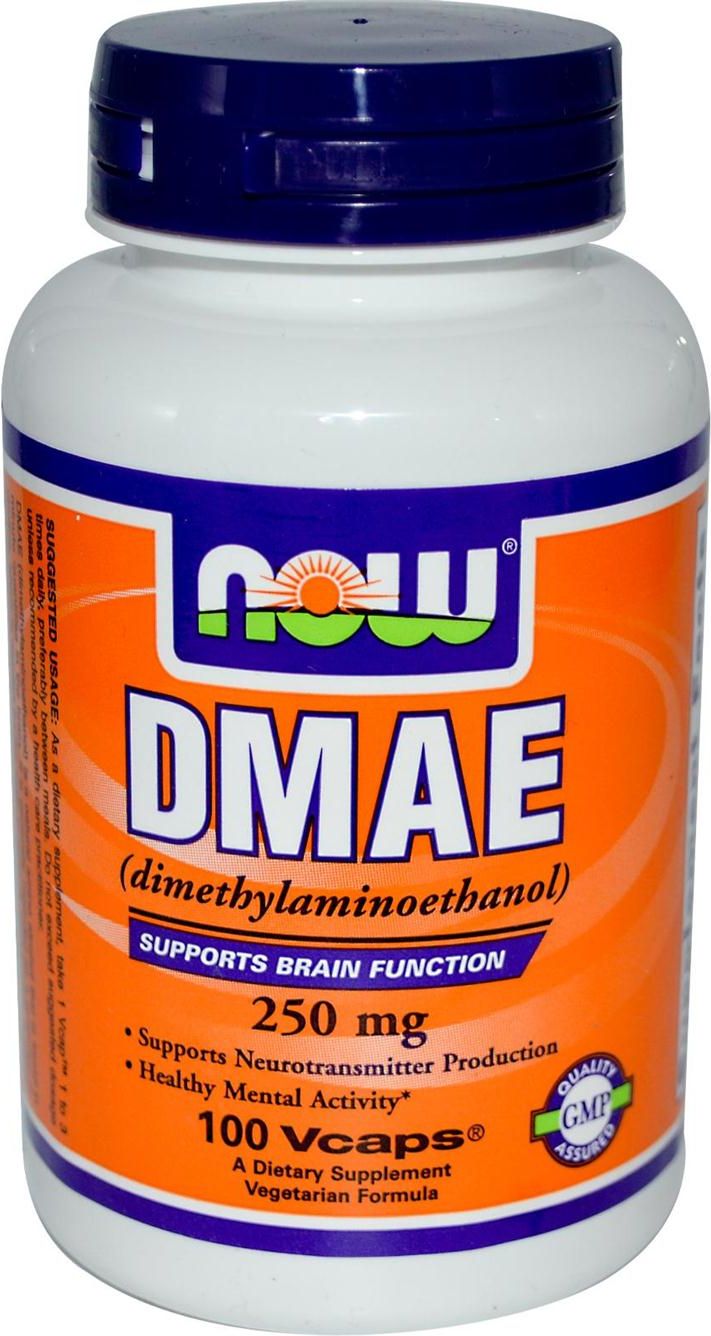 Preparat medycyny naturalnej Now Foods DMAE Opinie i ceny na Ceneo.pl