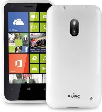 Puro Case Etui Nokia Lumia 620 przezroczysty (8033830068355)
