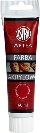 Astra Farby Akrylowe Kadmium Czerwony Ciemny 60ml