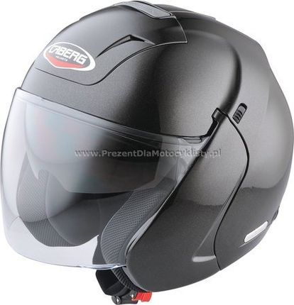 Kask motocyklowy Caberg Downtown BT czarny metalik Opinie i ceny
