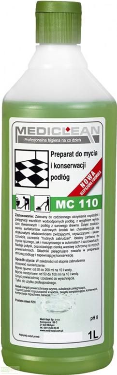 Medi-Sept Mediclean Mc 110 - 1L Preparat Do Mycia I Konserwacji Podłóg ...