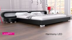 Estilo Łóżko Do Sypialni Harmony 4xLed 200x200 h4xl