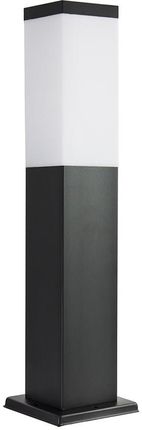 SU-MA Lampa zewnętrzna stojąca Inox Kwadratowa Black SS802-450 BL