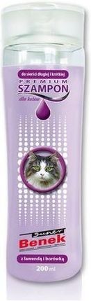 Benek szampon premium dla kotów lawenda 200 ml
