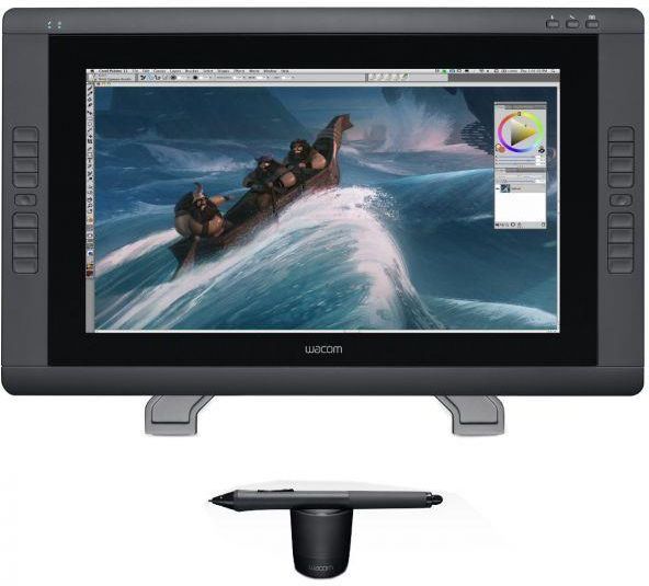 液晶タブ WACOM Cintiq22HD touch DTH-2200/K 比較 - www