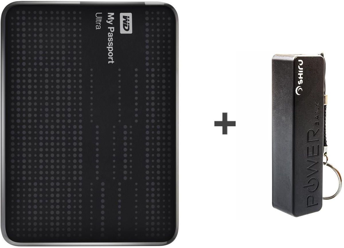 Dysk zewnętrzny WD My Passport Ultra 1TB Czarny (WDBZFP0010BBKEESN ...