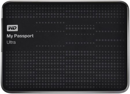 WD My Passport Ultra 1TB Czarny (WDBZFP0010BBKEESN)