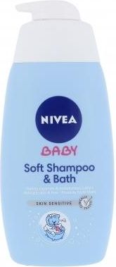 Nivea Baby Szampon I Piana Do Kąpieli 2W1 (Soft Shampoo & Bath) 500ml