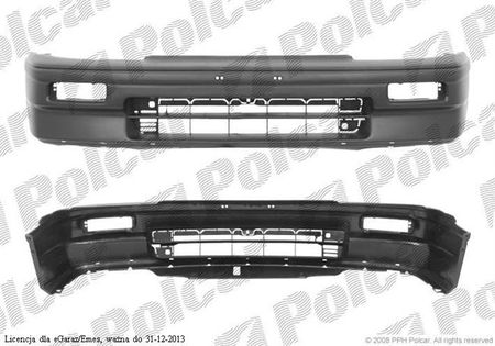 Zderzak do kupienia Zderzak Przedni Czarny Honda Civic Crx [Ed9