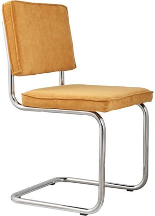 Zuiver krzesło Ridge Rib żółte (1006010)
