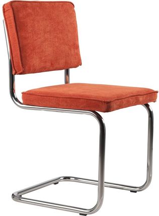 Zuiver krzesło Ridge Rib pomarańczowe (1006003)