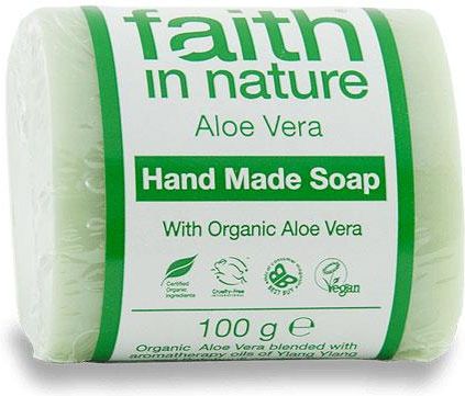 Faith In Nature Organiczne mydło aloesowe 100 g