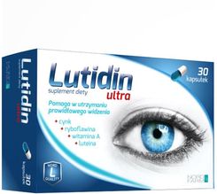 Lutidin Ultra 30 kapsułek - Suplementy na wzrok i słuch