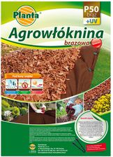 Zdjęcie Planta Agrowłóknina 3.2x5m 50g Brązowa - Ściółkująca (p50br32x5) - Gryfice