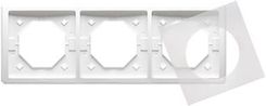 Kontakt Simon Basic Moduł (biały) Ramka 3-krotna IP44 BMR3B