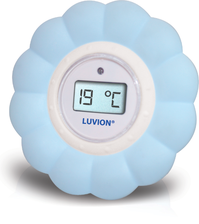 Zdjęcie Luvion Elektroniczny Termometr Do Kąpieli I Pomiaru Temperatury W Pokoju 2W1 Niebieski - Tychy