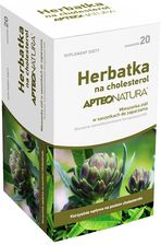 Zdjęcie ApteoNatura Herbatka fix na cholesterol 20 saszetek - Jastrzębie-Zdrój