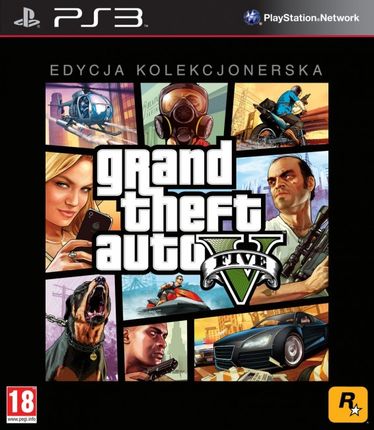 Grand Theft Auto V Edycja Kolekcjonerska (Gra PS3)