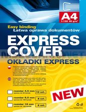Zdjęcie Argo Kobra Listwy Wsuwane I Okładki Express 4,5Mm - Zestaw Do Oprawy Dokumentów (41445x) - Wrocław