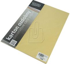 Zdjęcie Argo Kobra Karton Ozdobny Premium 220G/M2 - Faktura Iceland Kolor Złoty - 20 Arkuszy A4 200606 - Praszka