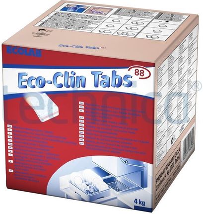 Ecolab Tabletki Do Mechanicznego zmywania Naczyń 4 Kg (9034300)