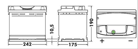 Exide Ea641