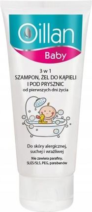 Oillan Baby szampon nawilżający 200 ml
