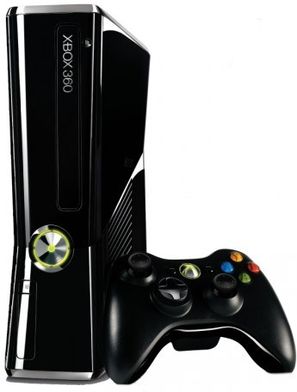 Microsoft Xbox 360 Slim hotsell Console 4GB Black Kinect Bundle