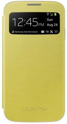 Samsung S-View Cover do Galaxy S4 Żółty (EF-CI950BYEGWW)