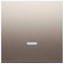 Kontakt Simon 54 Premium (złoty Mat) Klawisz Pojedynczy Z Oczkiem Do Łączników I Przycisków Podświetlanych DKW1L/44