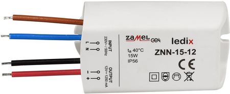 Ledix Zamel Zasilacz ZNN-15-12 12 V DC LDX10000024