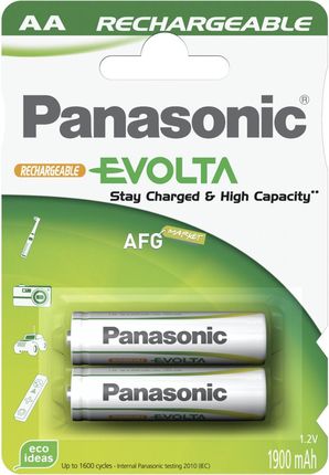 Panasonic  rech.bat. NiMH Mig AA 2050 mAh Rechargeable Evolta (P6E/2B)