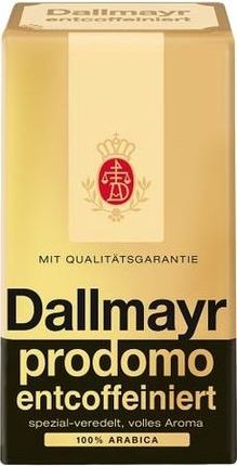 Dallmayr Entcoffeiniert Bezkofeinowa Mielona 500g