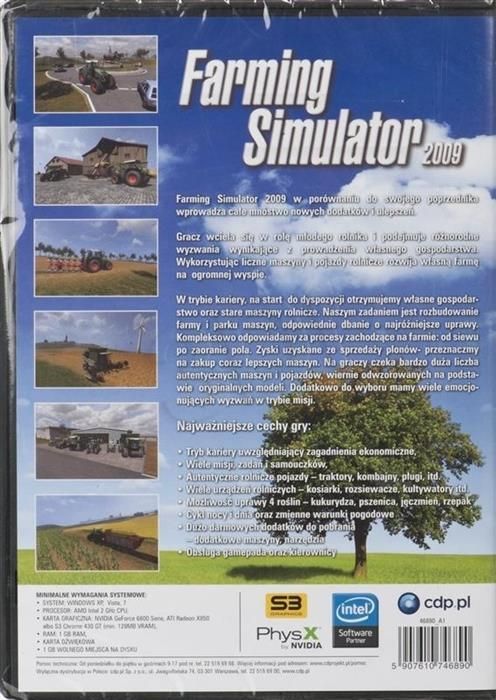 Farming Simulator 2009 (Gra PC) - Ceneo.pl